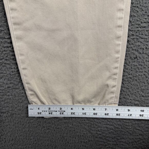 Polo Ralph Lauren Pants Mens 34x32 Beige Tan Classic Fit Chinos Preppy Casual - Picture 15 of 16